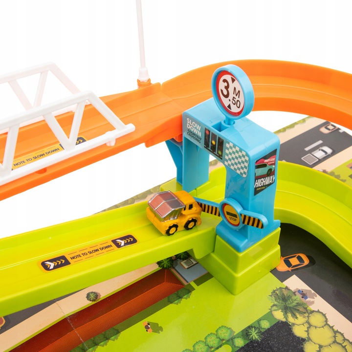 TOR PRZESZKÓD DLA SAMOCHODÓW INTERAKTYWNY PARKING WINDA KIEROWNICA AUTA