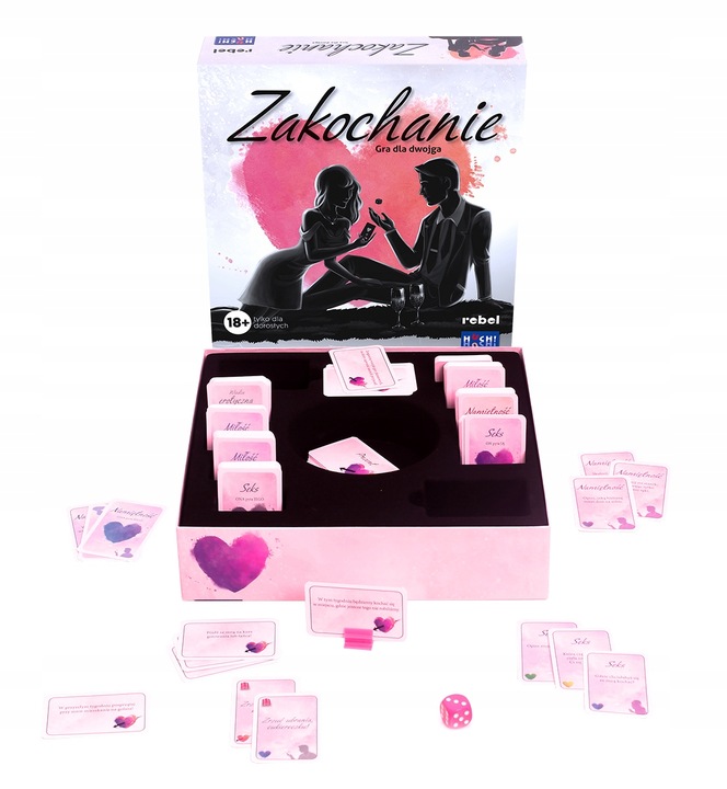 Gra planszowa Rebel Zakochanie Gra dla dwojga