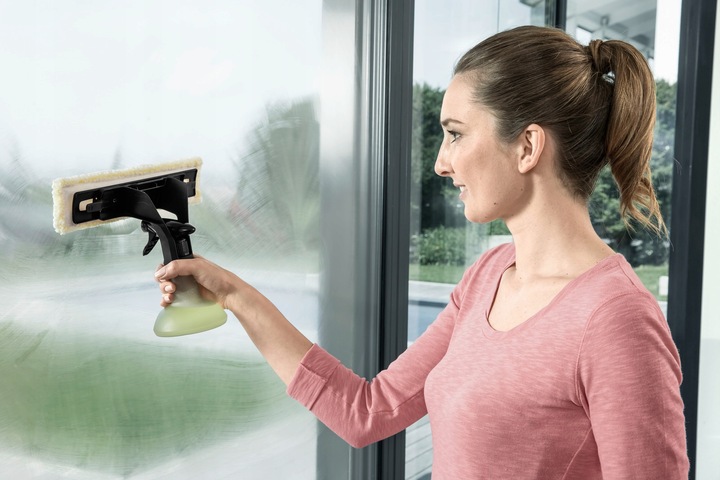 Karcher pady z mikrofibry do użytku wewnątrz do myjek do okien WV