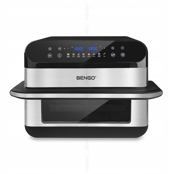 Frytkownica beztłuszczowa RODZINNA dual AIRFRYER 10L 2800W WiFi Tuya