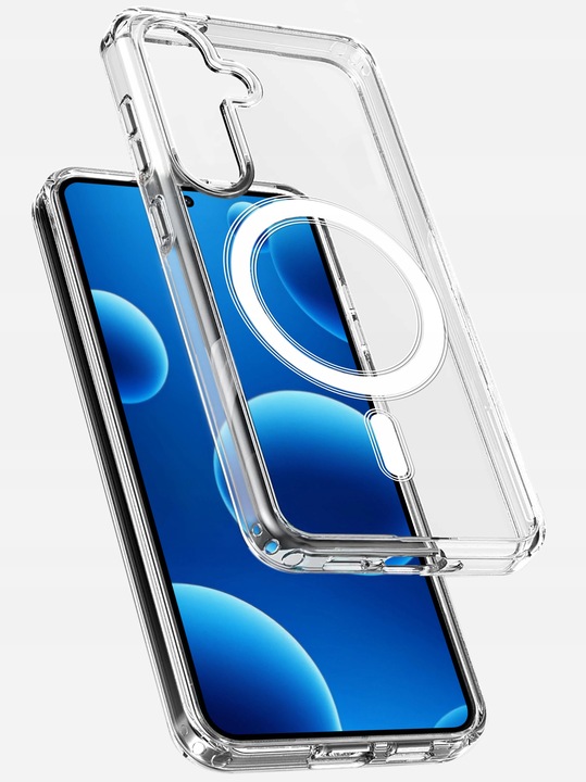 Etui do Samsung A56 5G | Wzmacniane CLEAR CASE Przezroczyste | + Szkło