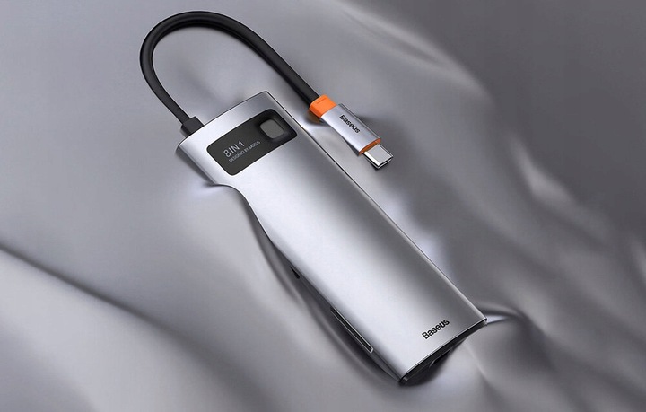 Stacja dokująca BASEUS Metal Gleam 8w1