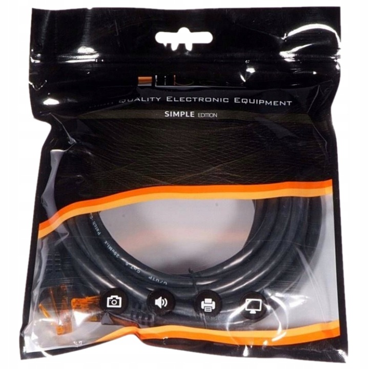 KABEL SIECIOWY LAN SKRĘTKA DO INTERNETU ETHERNET ROUTER KAT UTP CAT6 10 m