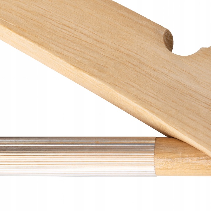 Wieszak drewniany na ubrania odzież do szafy wieszaki drewniane 10szt