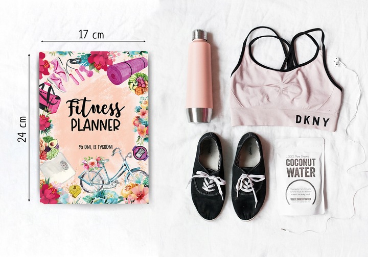 Fit Planer Dziennik Trening Fitness Dieta Zdrowie