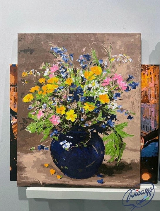 Obraz do malowania po numerach iPicasso - 40x50 cm na ramie