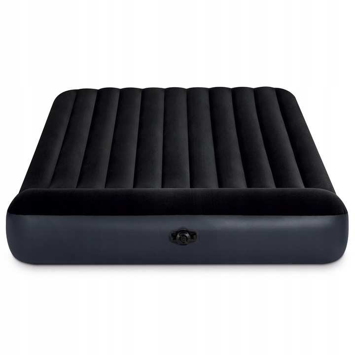 MATERAC DMUCHANY WELUROWY 203x183x25 INTEX 64144