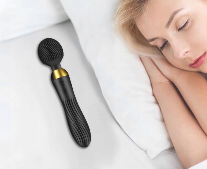 Wibrator Damski Ekskluzywny Masażer Łechtaczki 2w1 Sex Dildo Dwustronny