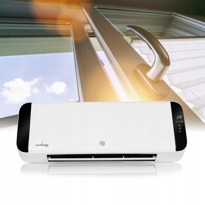 KURTYNA POWIETRZNA TERMOWENTYLATOR GRZEJNIK ELEKTRYCZNY 2000W PILOT + Wi-Fi