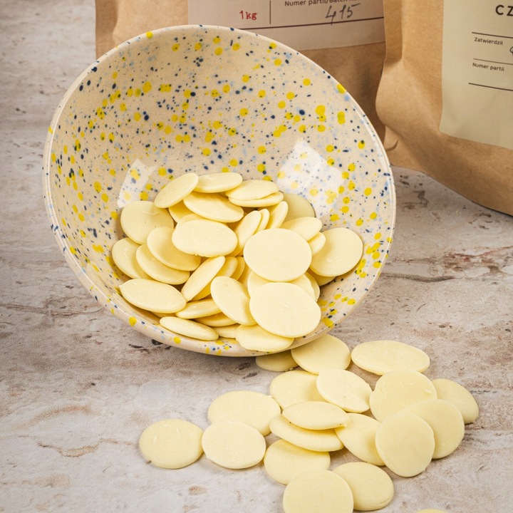 CZEKOLADA BIAŁA DESEO DROPSY CZEKOLADOWE 500G 0,5KG