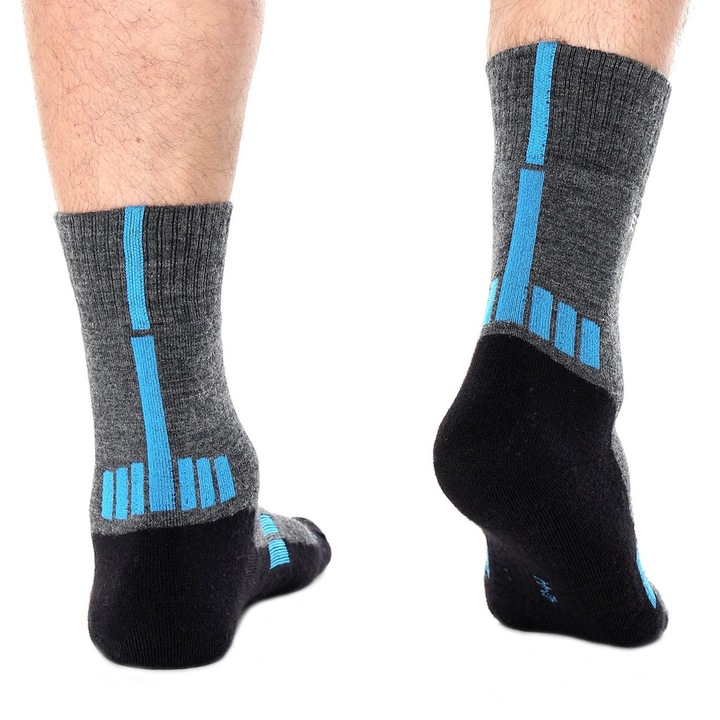 Skarpety męskie Brubeck Trekkingowe Wełna Merynosa termoaktywne 39-41