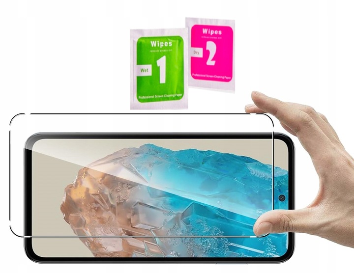 Etui do Samsung M35 5G (Magsafe, Czarne Matowe, Wzmacniane) + Szkło 9H 2,5D