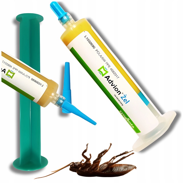 żel ADVION na KARALUCHY RYBIKI PRUSAKI SREBRZYKI preparat + TŁOCZEK