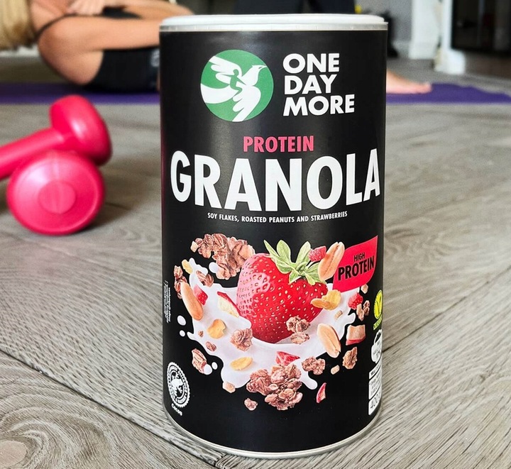 Granola Proteinowa 400g | 28g białka | dla aktywnych | One Day More