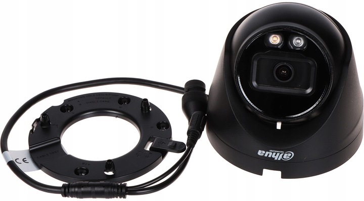 Kamera IP Dahua IPC-HDW1439V-A-IL BLACK 4MPX 2K+ ZEWNĘTRZNA IR LED