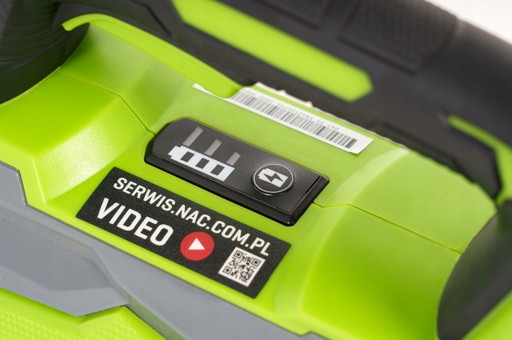 MOCNA DMUCHAWA AKUMULATOROWA NAC BB20-B40-S z akumulatorem i ładowarką