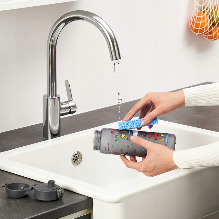 Butelka na wodę bidon dla chłopca do szkoły przedszkola Gamer Gry ION8 0,5l