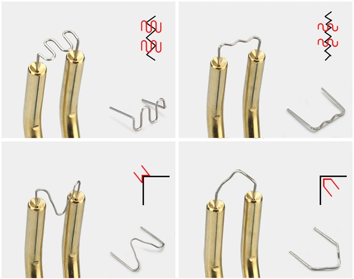 ZSZYWKI DO PLASTIKU ZGRZEWARKI ZESTAW 3000SZT RS28 RS26 RS16 RS18 RS46