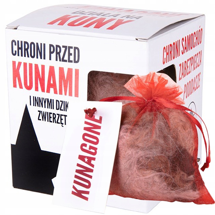 Odstraszacz przeciwko kunom Kunagone 6 sztuk