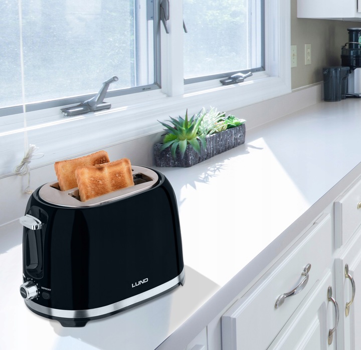 TOSTER DO KANAPEK 7 POZIOMÓW OPIEKANIA 850W 2 KROMKI FUNKCJA