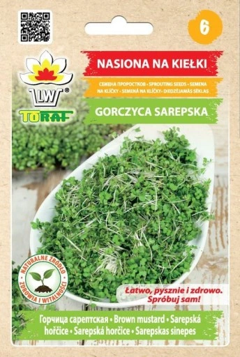 ZESTAW NASIONA NA KIEŁKI MIX ODMIAN ŁATWA UPRAWA MICROGREENS 21 SZT. GRATIS
