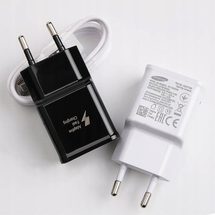 ORYGINALNA SZYBKA ŁADOWARKA SAMSUNG USB - USB C FAST CHARGE TYP C + KABEL