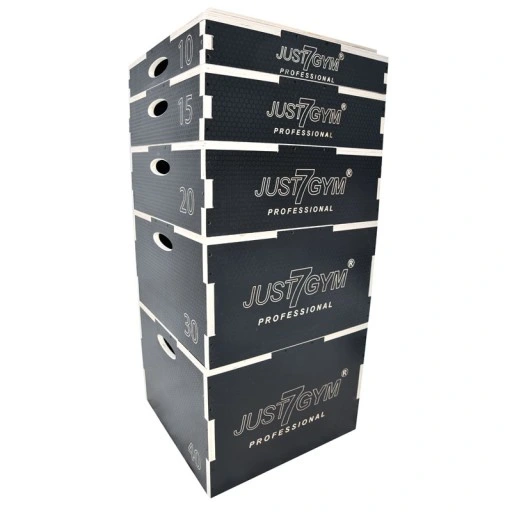 JUMP BOX SKRZYNIA PLYOMETRYCZNA ANTYPOŚLIZGOWA 56 x 56 x 10 CM