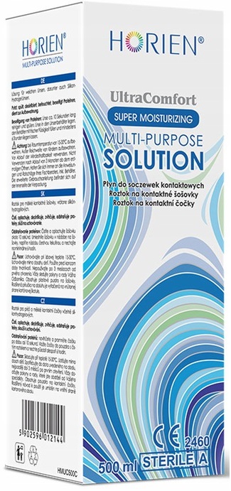 Płyn do soczewek HORIEN MULTI-PURPOSE SOLUTION 500 ML