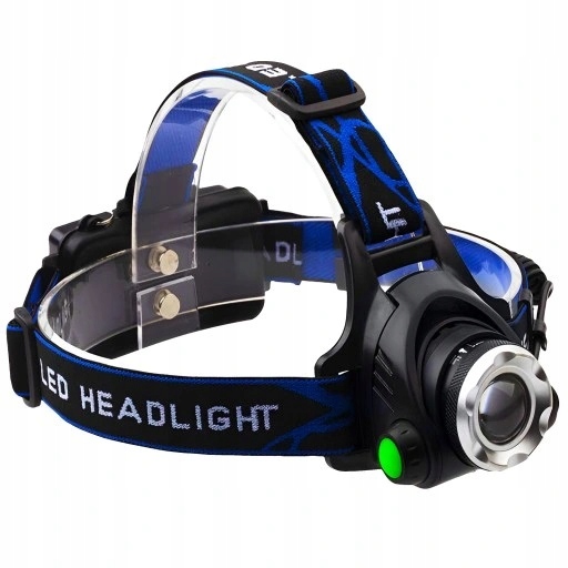 LATARKA CZOŁOWA LED ZOOM XML-T6 CREE LAMPKA CZOŁÓWKA MEGA MOCNA NIEZAWODNA