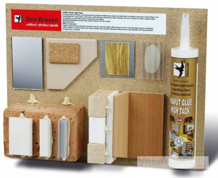 KLEJ Listwy Przypodłogowe Mamut Glue Biały 290ml