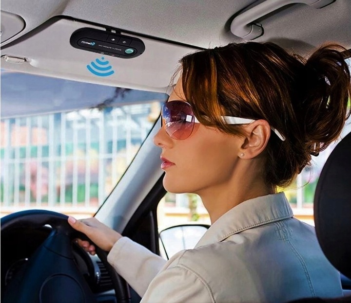 ZESTAW GŁOŚNOMÓWIĄCY SAMOCHODOWY BLUETOOTH 4.1