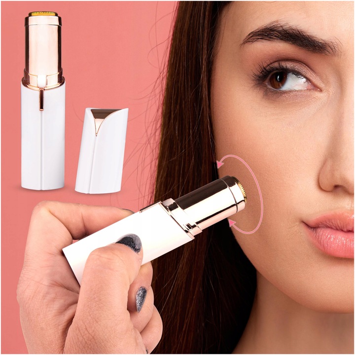 DEPILATOR TRYMER DAMSKI DO TWARZY DYSKRETNA GOLARKA BEZPRZEWODOWA