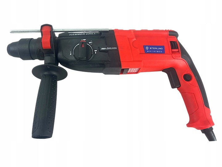 MŁOTOWIERTARKA MŁOT UDAROWY WIERTARKA Z UDAREM 2950W SDS+ 4,8J WIERTŁA