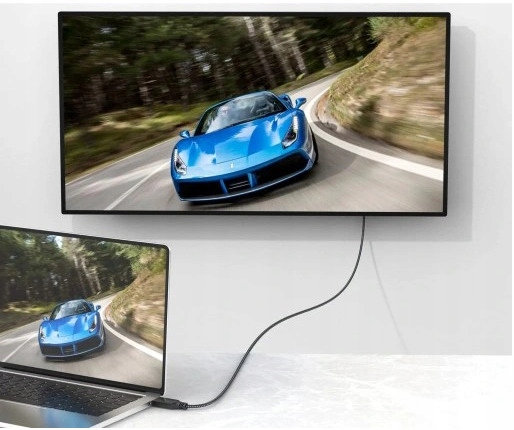 KABEL PRZEWÓD PRZEJŚCIÓWKA KONWERTER ADAPTER HDMI - VGA POZŁACANY 3D 2m