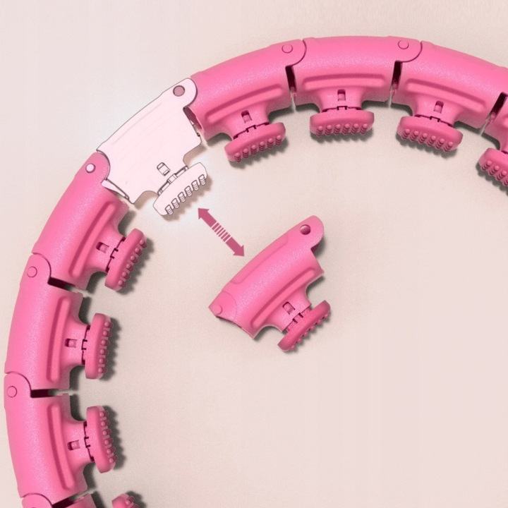 HULA HOP ODCHUDZAJĄCY SMART Z LICZNIKIEM I OBCIĄŻENIEM HULAHOP ODCHUDZAJĄCE