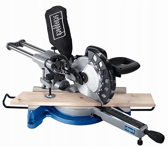 SCHEPPACH Piła ukośnica ukosowa z przesuwem i SOFT-STARTem HM254 +Kątownik