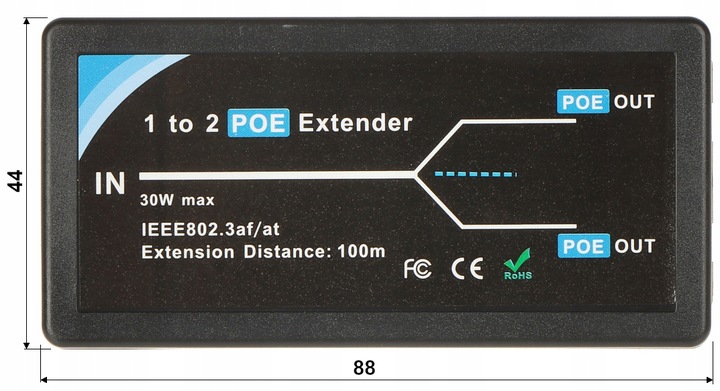 Extender PoE PFT1320