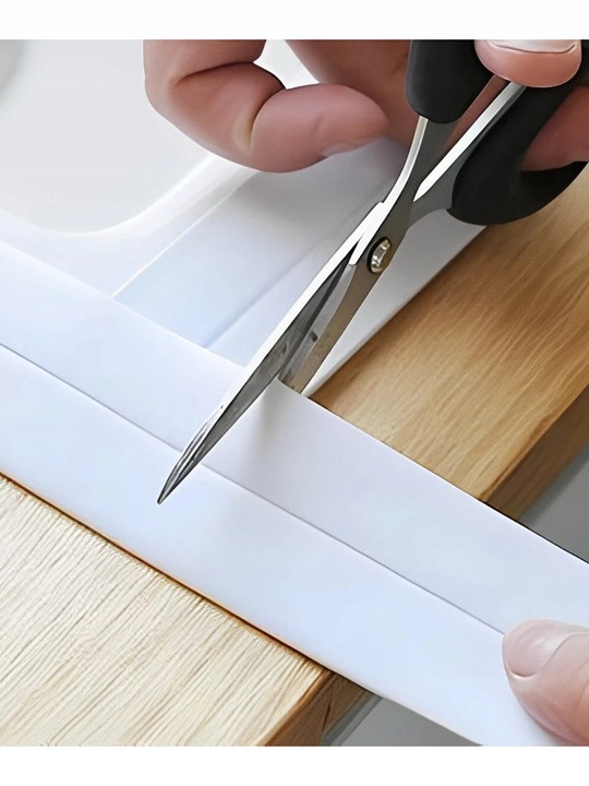 2X TAŚMA USZCZELNIAJĄCA DO WANNY BRODZIKA UMYWLKI ZLEWU 38mm X 3,2m