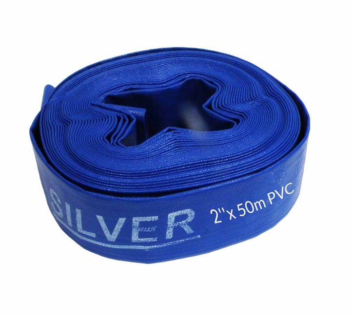WĄŻ GUMOWY 2''52mm 50M DO WODY PCV POMPA STRAŻACKI