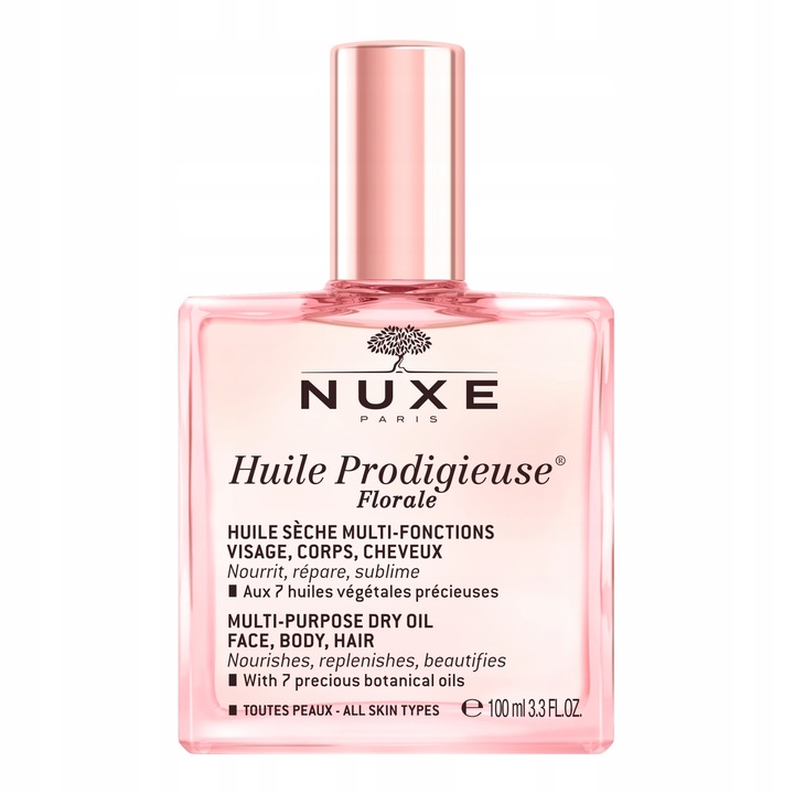 NUXE ZESTAW Prodigieuse Florale olejek 100ml + szampon 30ml + olejek 100ml