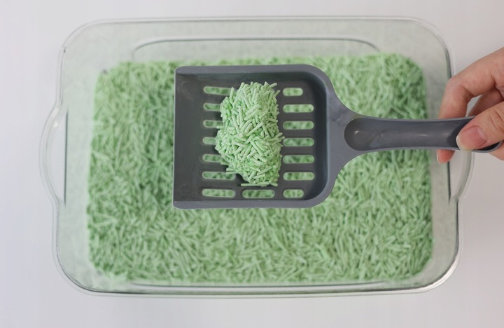 Żwirek Tofu dla Kotów ZIELONA HERBATA BuBu Pets 2,5kg zbrylający biodegrad