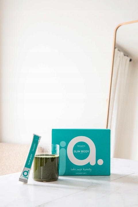 SLIM BODY "jA" WSPOMAGANIE ODCHUDZANIA LEVANN SUPPLEMENTS 30 SASZETEK