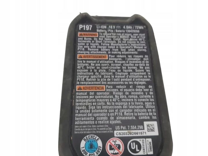 Akumulator Li-Ion Ryobi 18 V 4 Ah