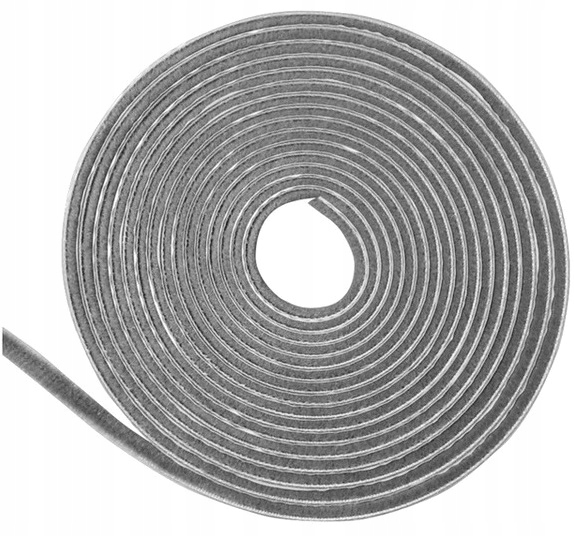 20m SZCZOTKA ODBOJOWA - USZCZELKA Z KLEJEM DO SZAF