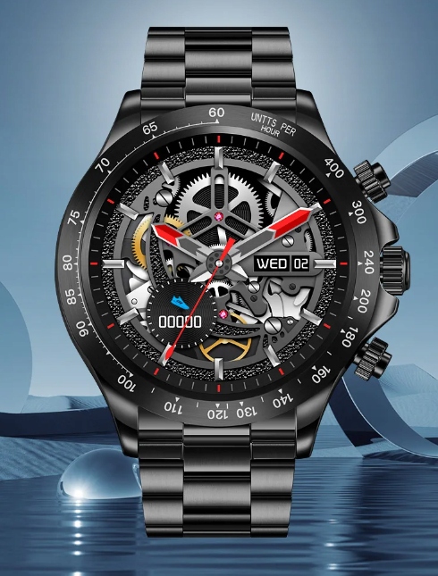 SMARTWATCH zegarek SMARTBAND do IPHONE HUAWEI PULSOMETR KROKOMIERZ AMOLED