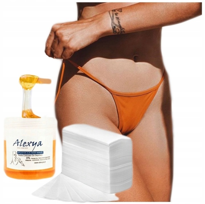 Pasta cukrowa do depilacji miejsc intymnych bikini pupy dla mężczyzn kobiet