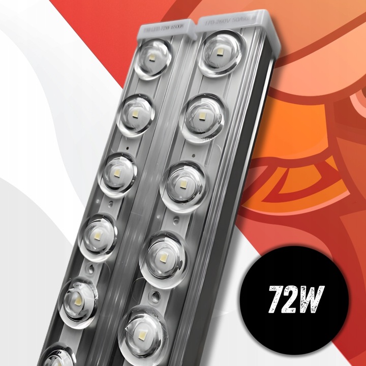 ŚWIETLÓWKA LED 120cm 72W Barwa NEUTRALNA Panel LED Oprawa Lampa