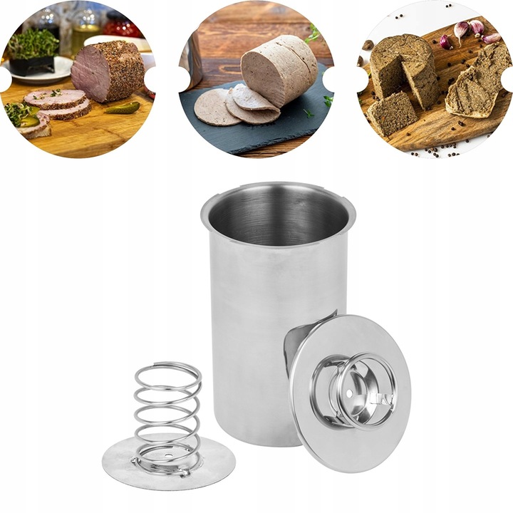 BROWIN SZYNKOWAR do WYROBU WĘDLIN na 1,5KG MIĘSA+TERMOMETR+WORECZKI ZESTAW