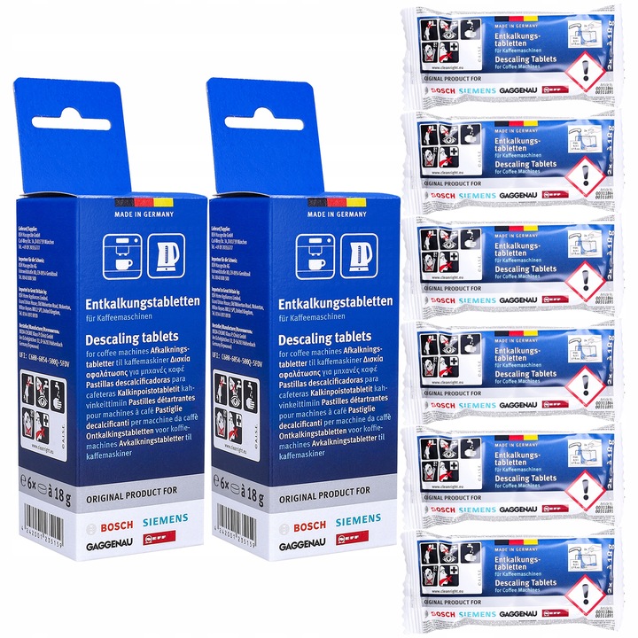 Odkamieniacz do ekspresu tabletki do odkamieniania Bosch Siemens
