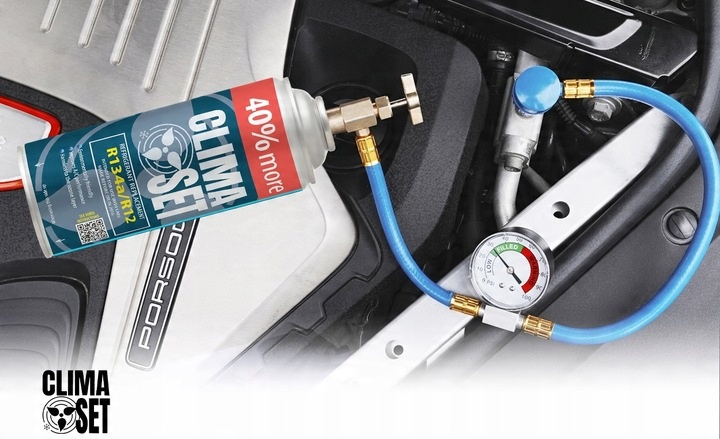 GAZ DO NABICIA KLIMATYZACJI R134A R12 626G XL CZYNNIK CHŁODNICZY CLIMA SET